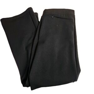 Wooly‎ Bully Wear Fleece Lined Pants Womens Medium Black Insulated Jogger USA